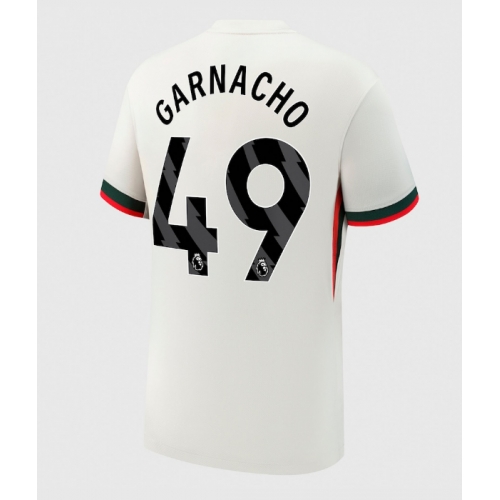 Billige Fotballdrakt Chelsea Alejandro Garnacho #49 Replika Bortedrakt 2025-26 Kortermet Billige Fotballdrakt Chelsea Alejandro Garnacho #49 Replika Bortedrakt 2025-26 Kortermet